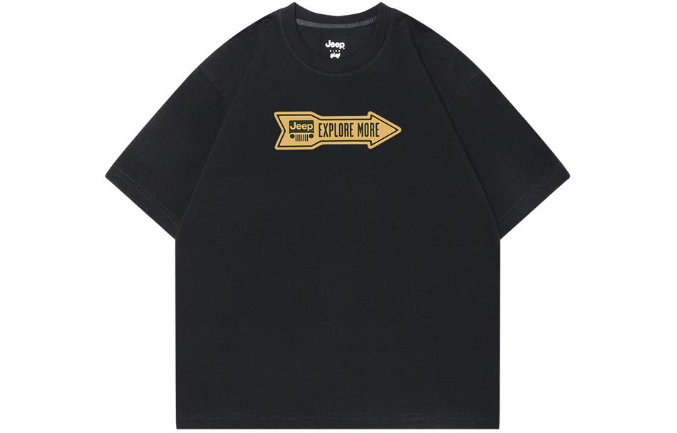 

Футболка для начальной школы Jeep, черная