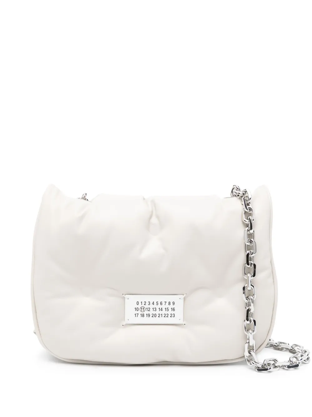 

Маленькая сумка на плечо Glam Slam Flap MAISON MARGIELA, нейтральный