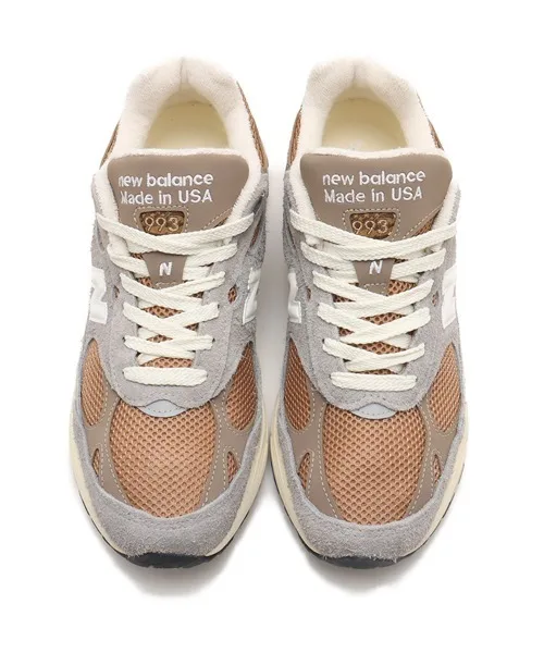 Унисекс кроссовки из синтетики New Balance U993GG серые — фото 2