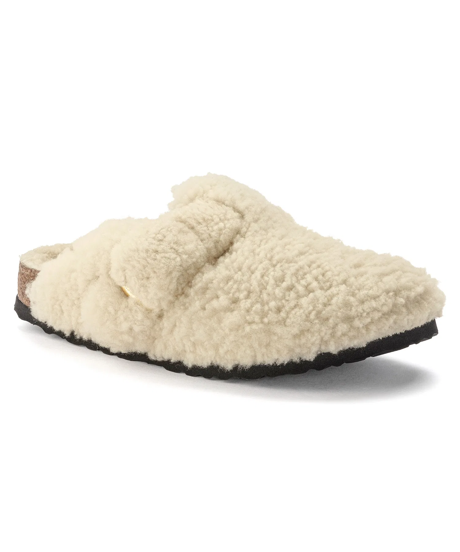 Унисекс сабо Birkenstock Boston BB Shearling Teddy бежевые