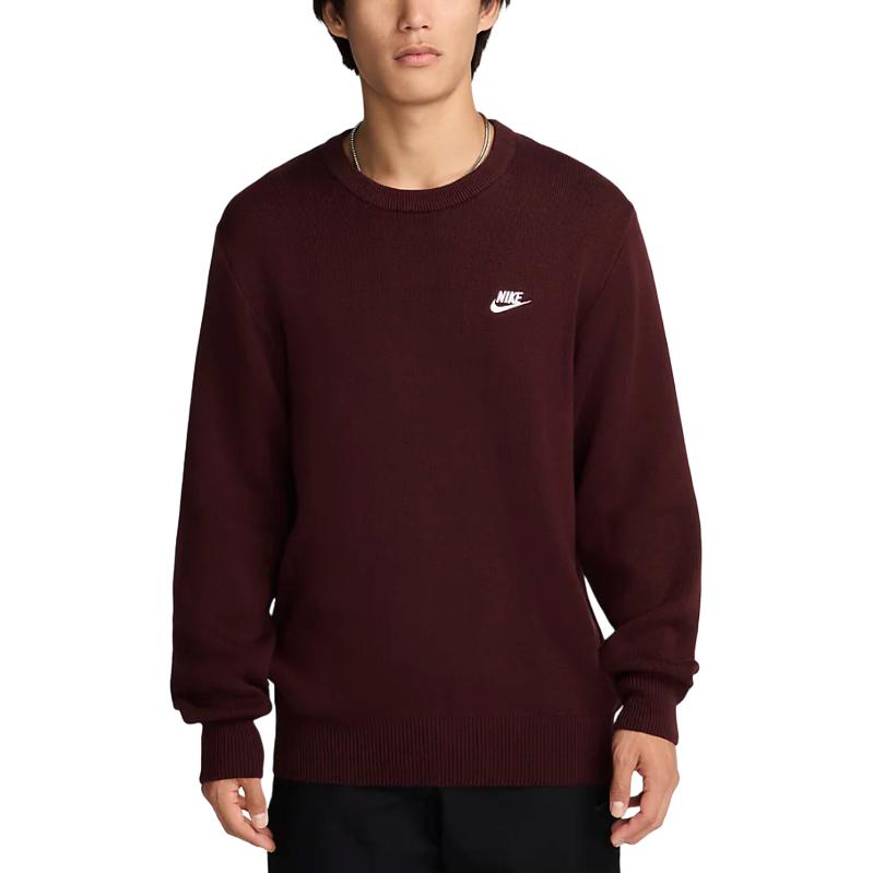 

Футболка Club Knitwear мужская бордовая Nike