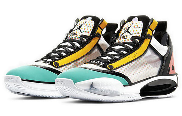Кроссовки guo ailun x 34 низкие Air Jordan, белый — фото 3