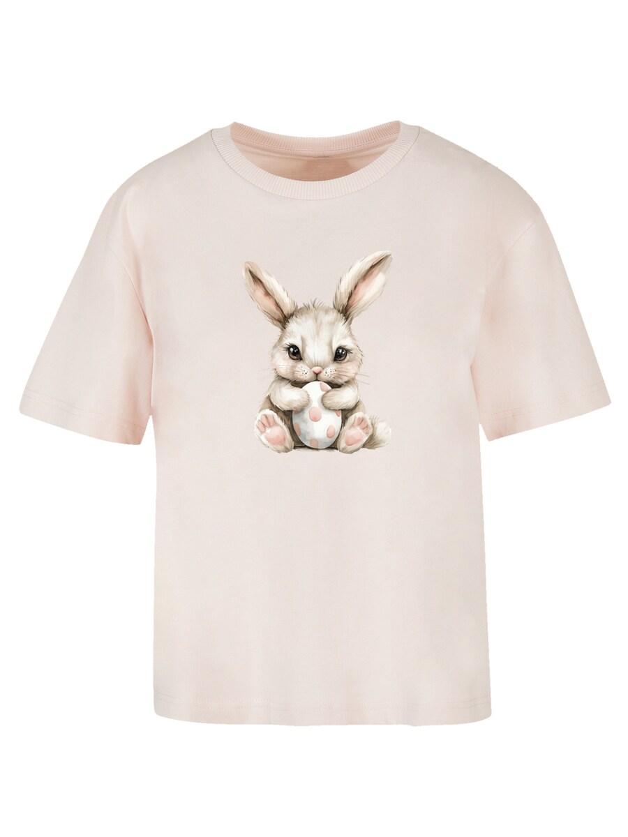 

Футболка F4NT4STIC Niedlicher Osterhase mit Ei, Pink