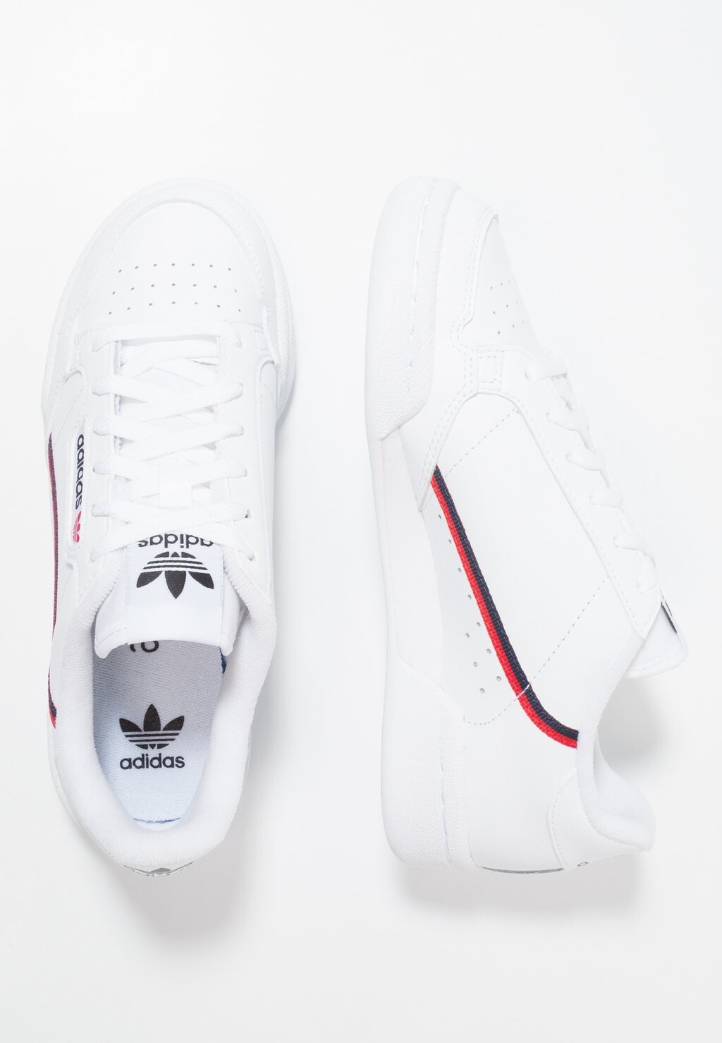 

Низкие кроссовки Continental 80 adidas Originals, цвет footwear white/scarlet/collegiate navy