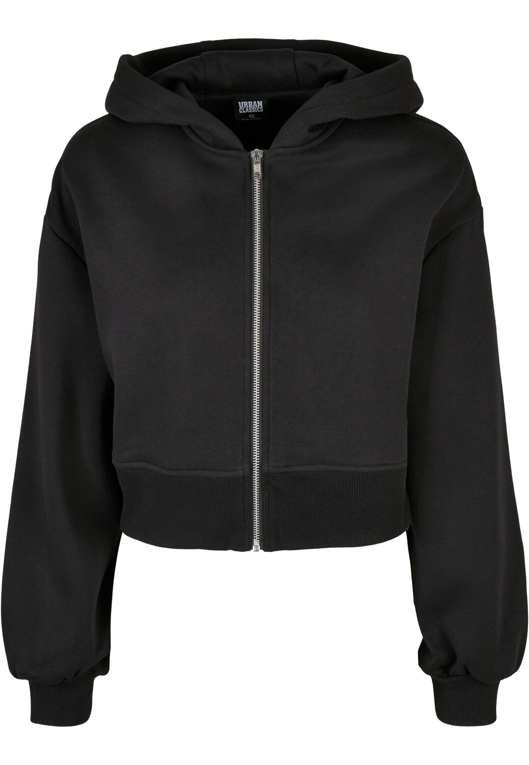 

Толстовка Urban Classics Zip Kapuzenpullover, черный