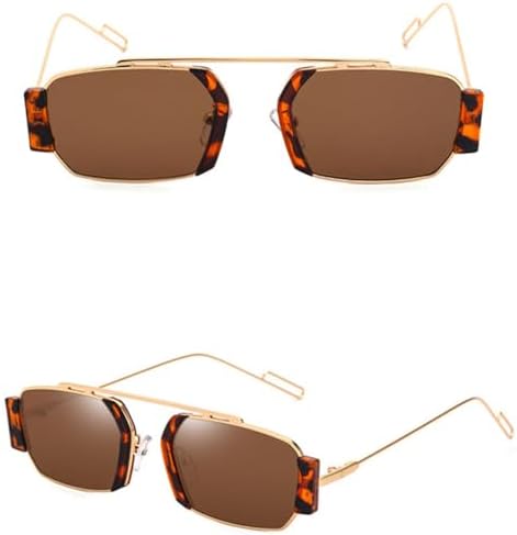 

Панк-солнцезащитные очки для мужчин, винтажные, маленькие, в алюминиевой оправе, для женщин, солнцезащитные очки для женщин, очки с защитой от УФ-излучения UV400 MTZJH, C6