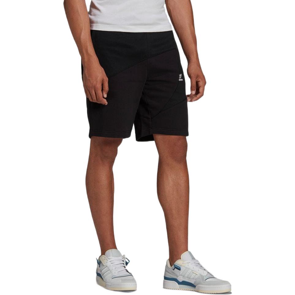 Шорты Men's adidas originals Logo Printing Splicing Casual Shorts Black HG1442 — фото 4