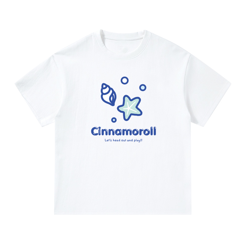 

Футболка Unisex CINNAMOROLL Yugui Dog Sanrio, белый