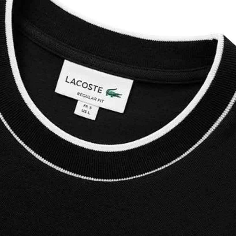 Lacoste Мужская футболка SS25, черная — фото 4