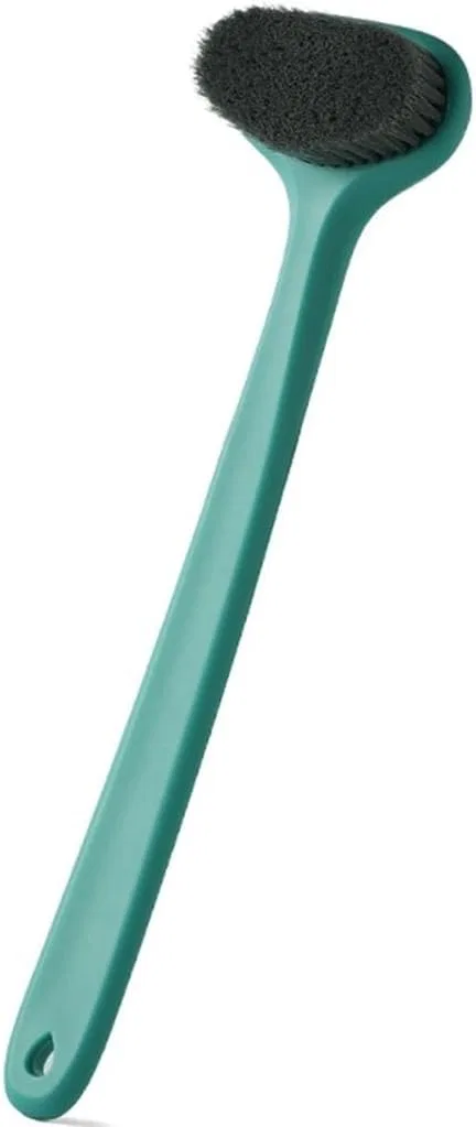 Щетка для тела с длинной ручкой, PA66, Green A, 14.4x2.7 дюйма Generic