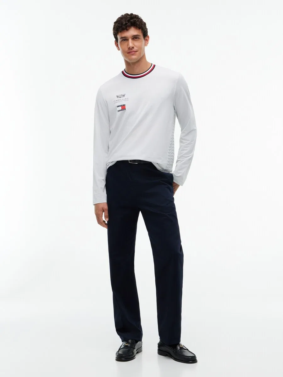 Толстовка TOMMY HILFIGER серого цвета — фото 3