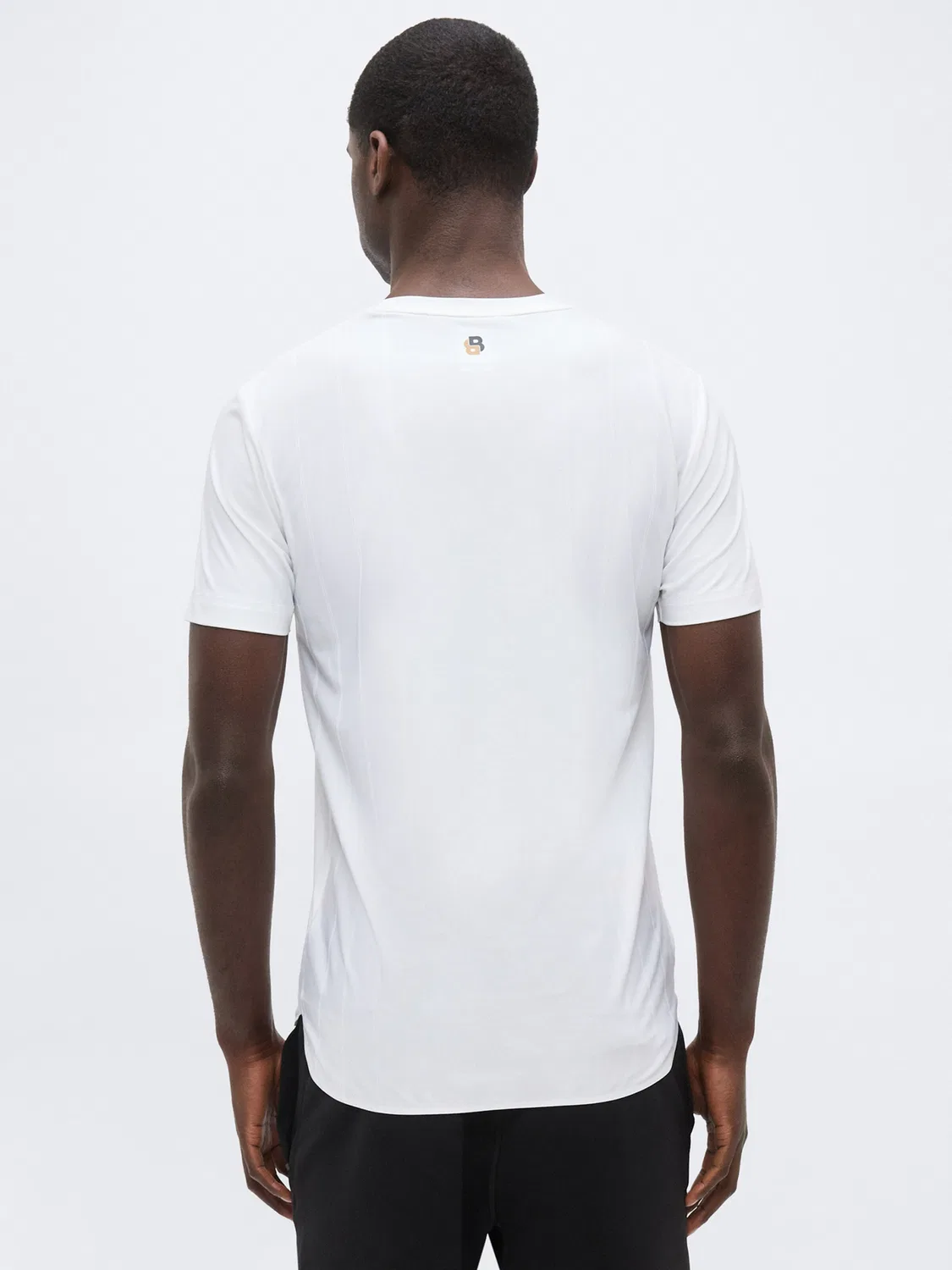 Футболка Boss Performance Shirt Serve 1 белого цвета — фото 3