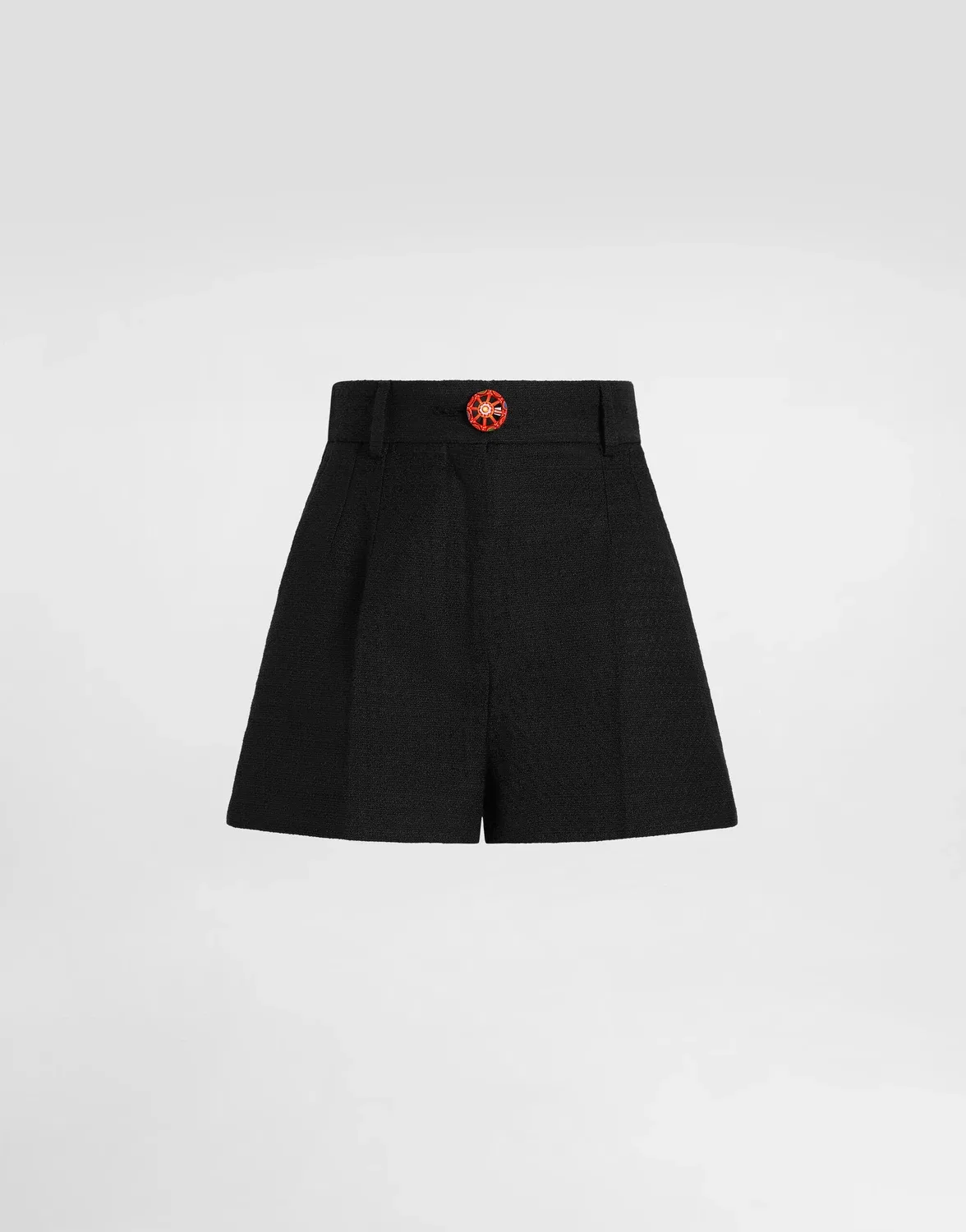 Тканевые шорты-бермуды DOLCE & GABBANA, черный