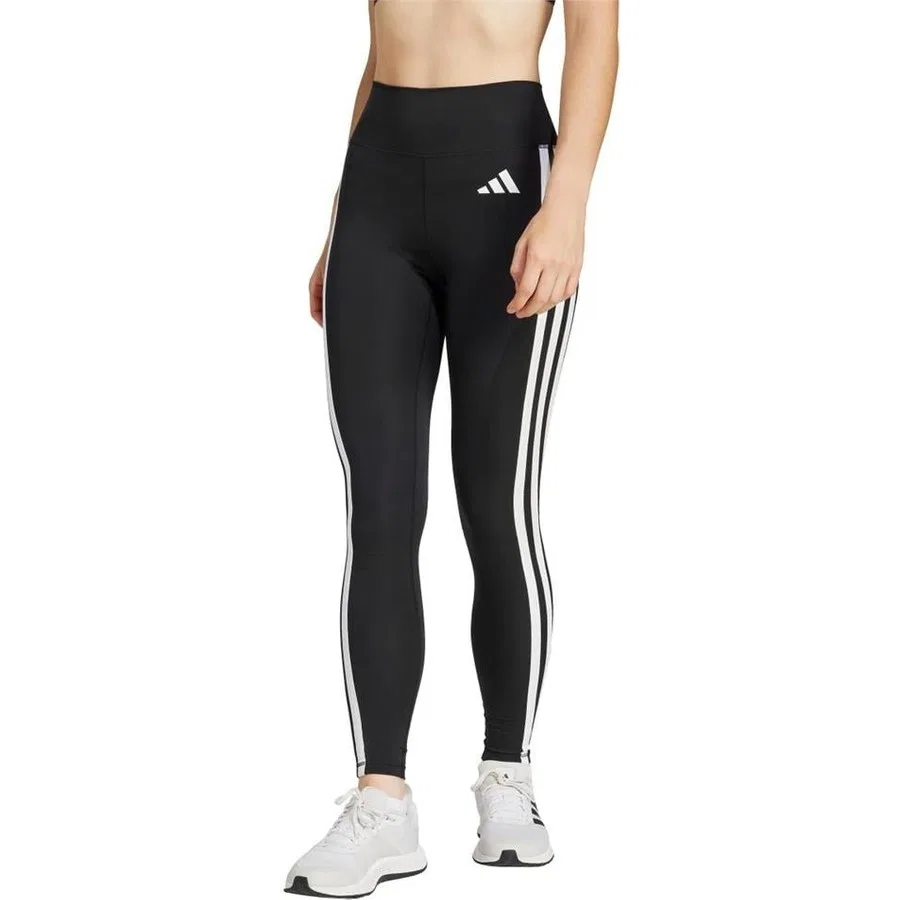 Женские леггинсы с высоким поясом Opt Ess 3s L adidas, Черный — фото 2