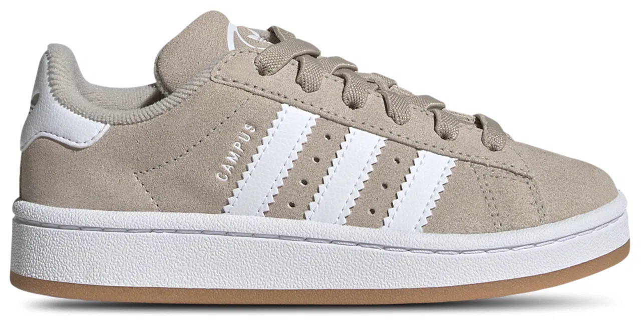 Кроссовки для мальчиков Campus 00s CF EL Adidas, цвет Wonder Beige/White/Gum