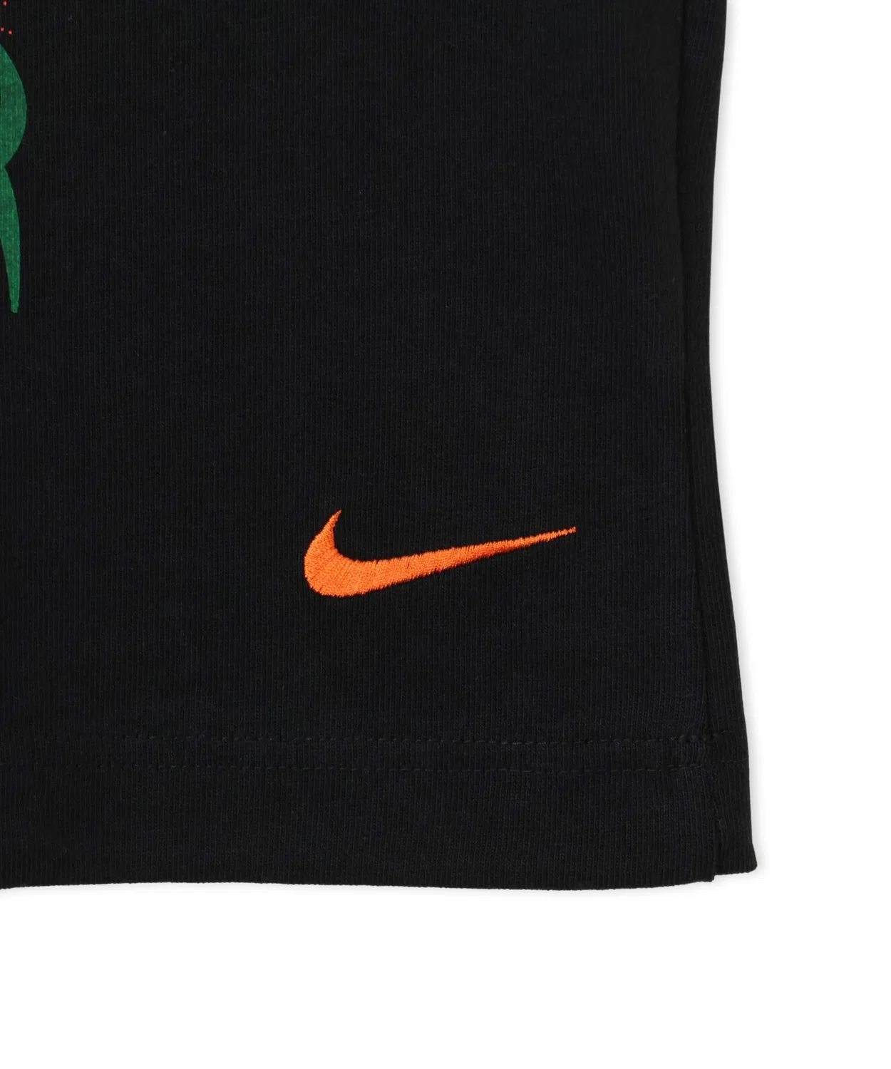 Мужская футболка с принтом Nike vs Evil, модель Good vs Evil NIKE, Black — фото 4
