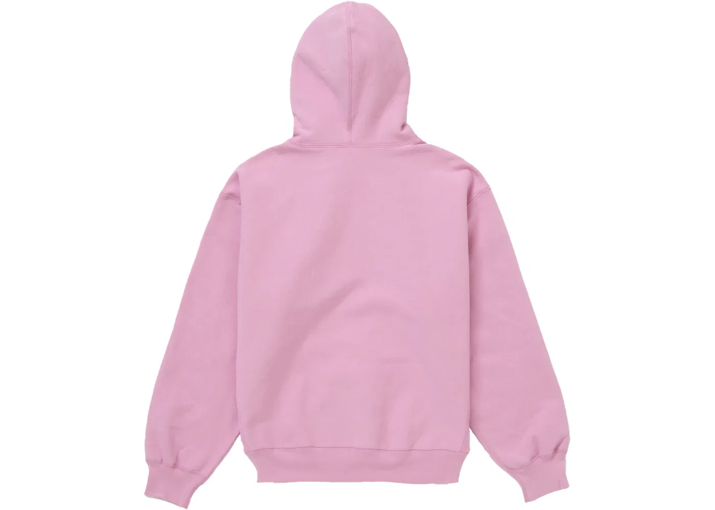 Мужской худи с принтом Supreme Box Logo, Pink — фото 2