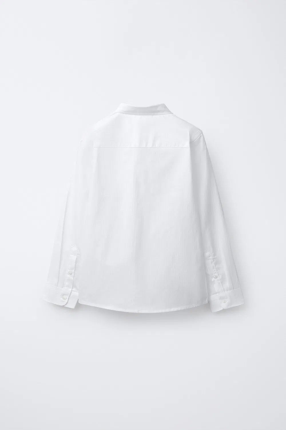 ПРОСТАЯ РУБАШКА ZARA, White — фото 2