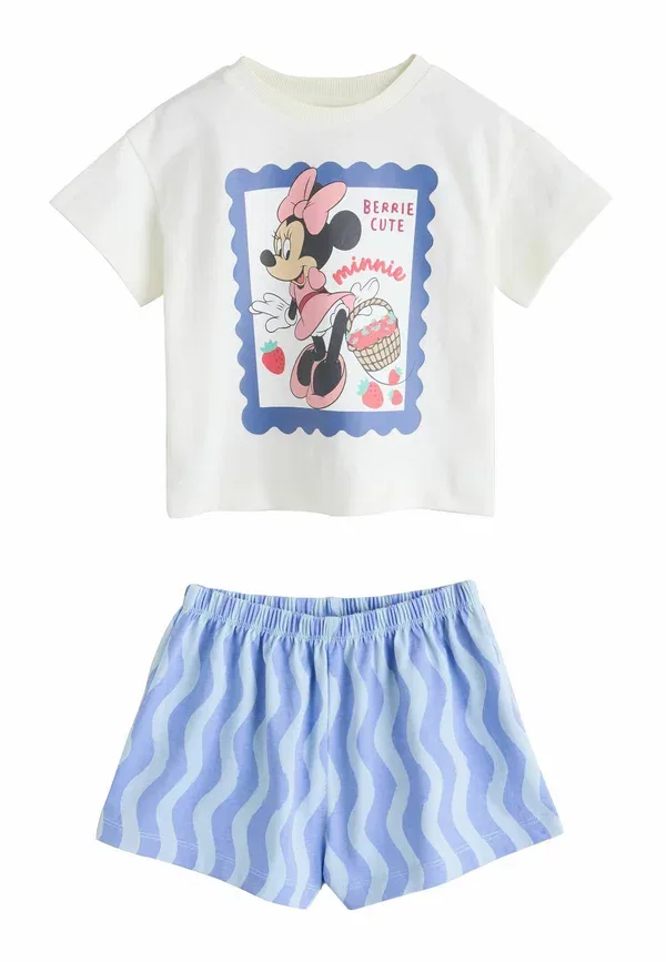 Комплект пижам с принтом Minnie Mouse Regular Fit Next, красный, синий, розовый — фото 3