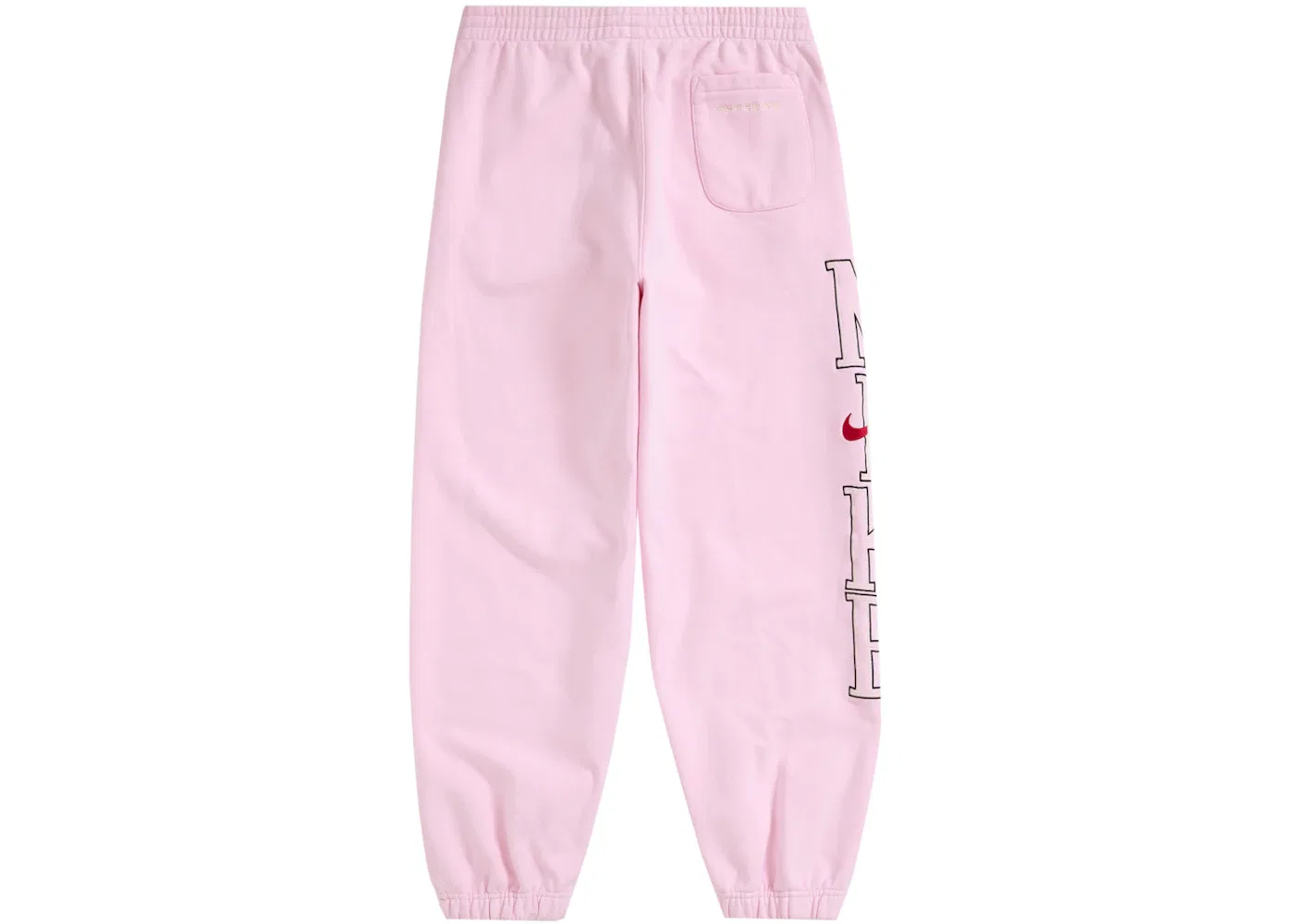 Мужские спортивные штаны розовые Sweatpants Supreme, Light Pink — фото 3