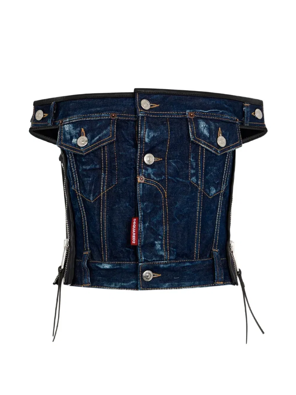 Топ Upside Dsquared2, синий