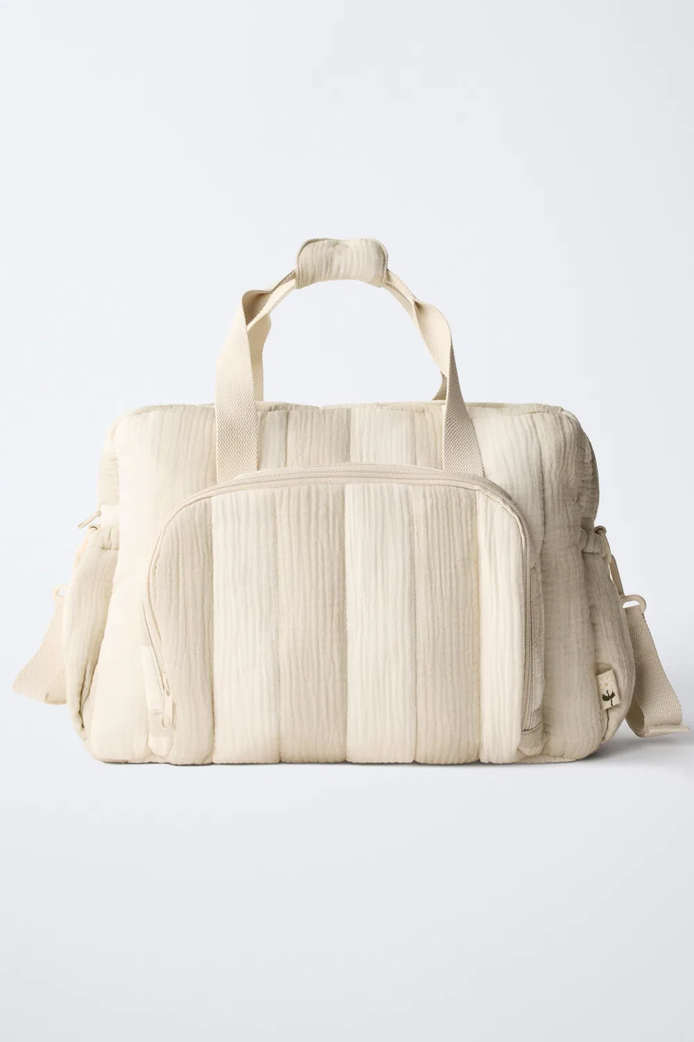 Полосатый комплект для беременных ZARA, Ecru White
