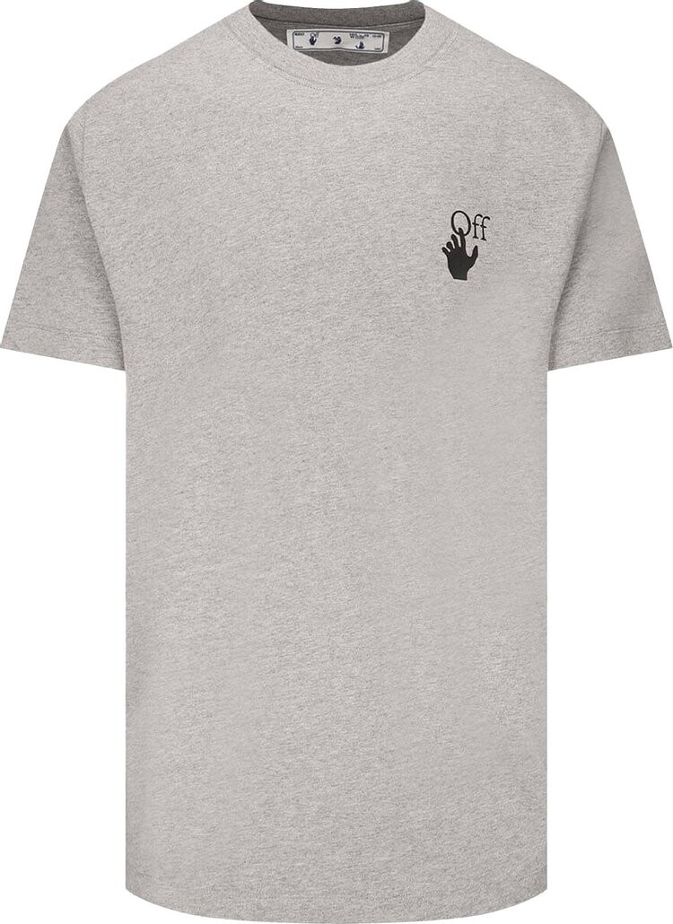 

Футболка Off-White Degrade Arrow Slim Tee 'Grey', серый