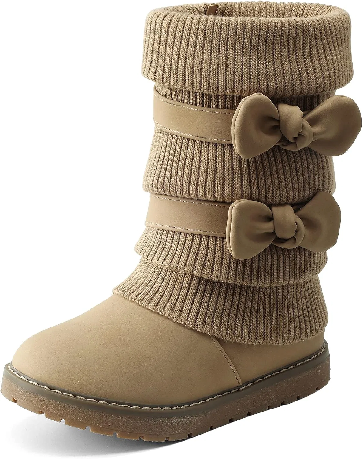 Детские зимние сапоги для девочек DREAM PAIRS, Khaki