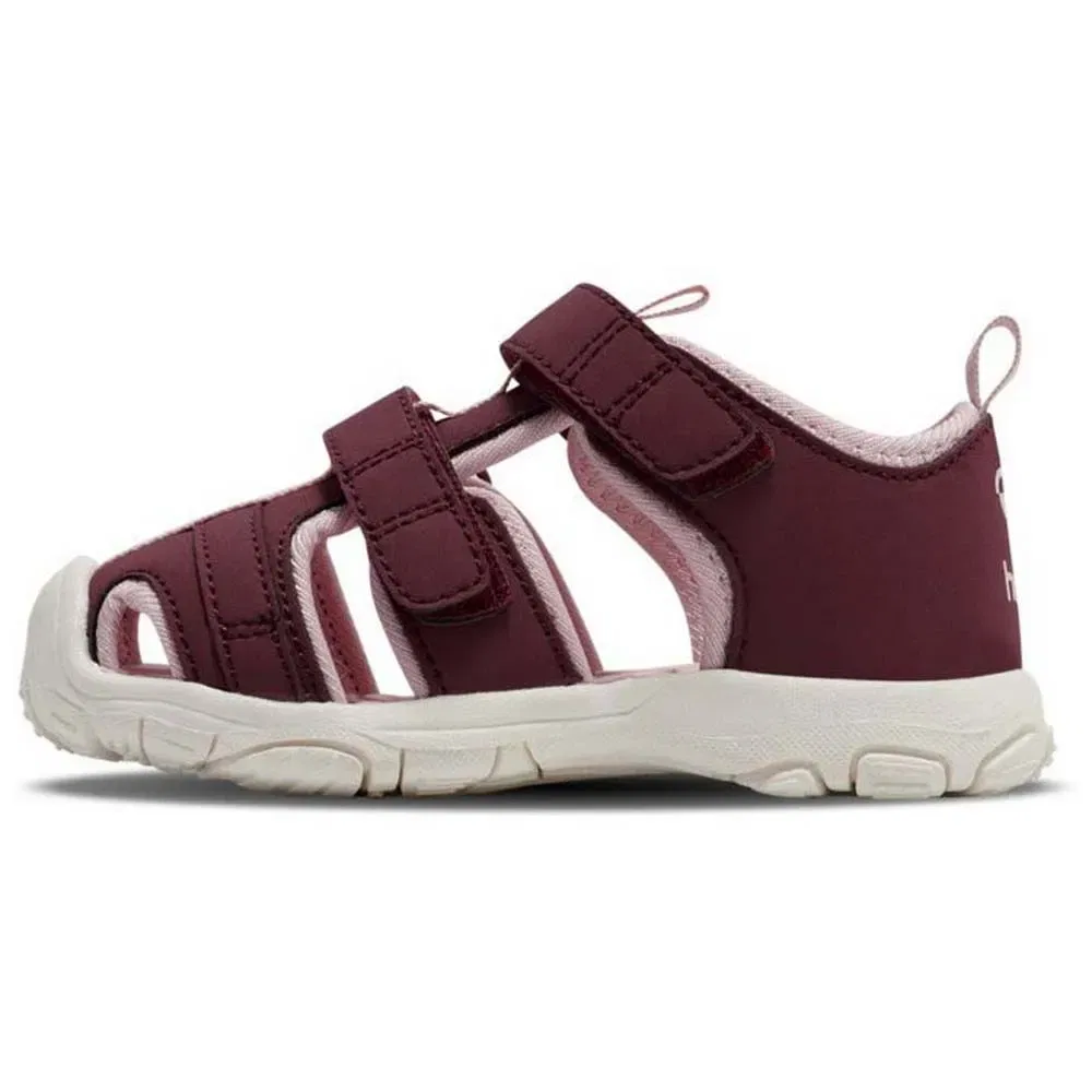Сандалии с липучками Hummel, фиолетовый