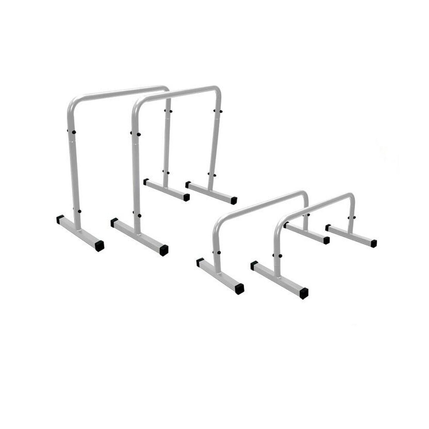 

Parallettes Высота до 150 кг Dip Bars Dip Station Push Up, белый - STM ABSOLUTE CHAMPION, белый