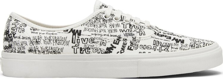 

Кеды Vans Comme des Garçons x Authentic LX Graffiti, белый