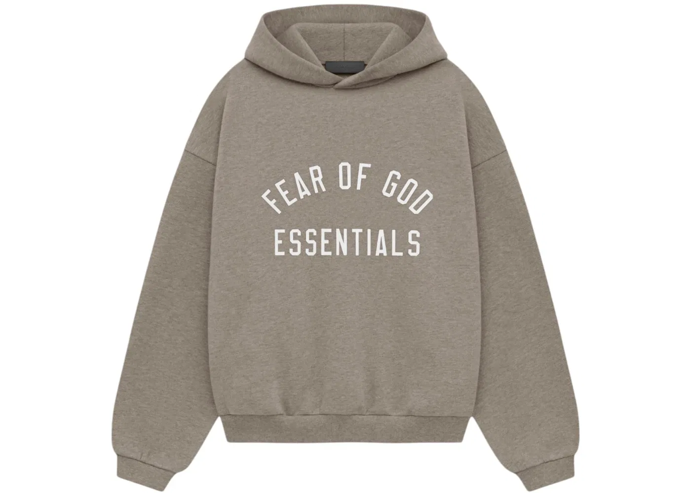 Детский худи из футера Fear of God Essentials Hoodie (FW24), Heather Gray