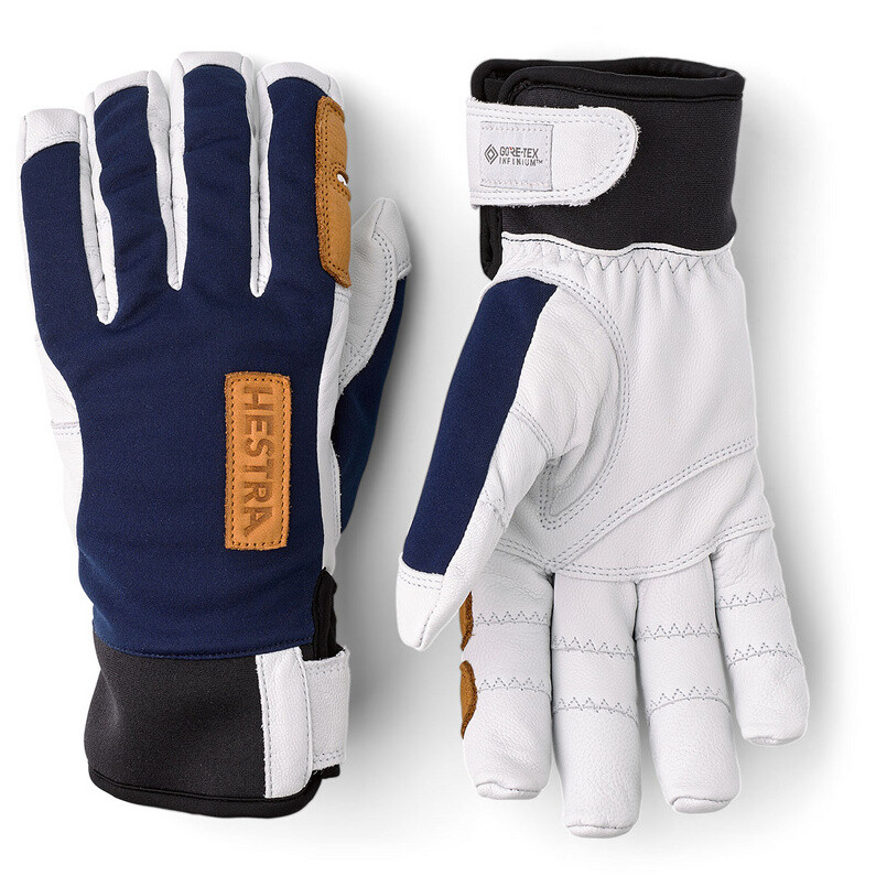

Шерстяные махровые перчатки Ergo Grip Active Hestra, синий