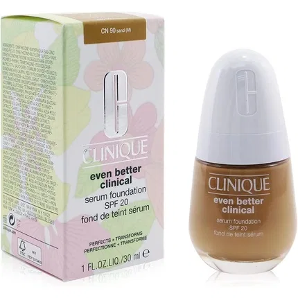 Тональная основа с сывороткой SPF20 Clinique Even Better Clinical, CN90 Sand, 30 мл