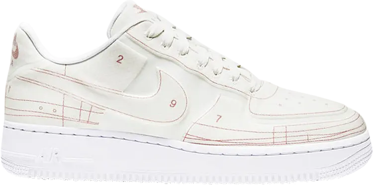 

Кроссовки Nike Wmns Air Force 1 07 Low LX 'Summit White', белый