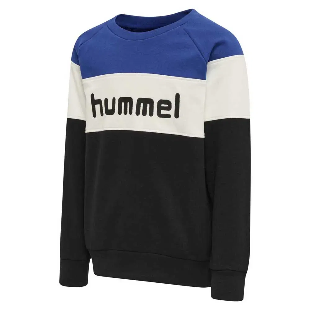Детский свитшот для девочек хлопковый Claes Hummel, Blue — фото 3