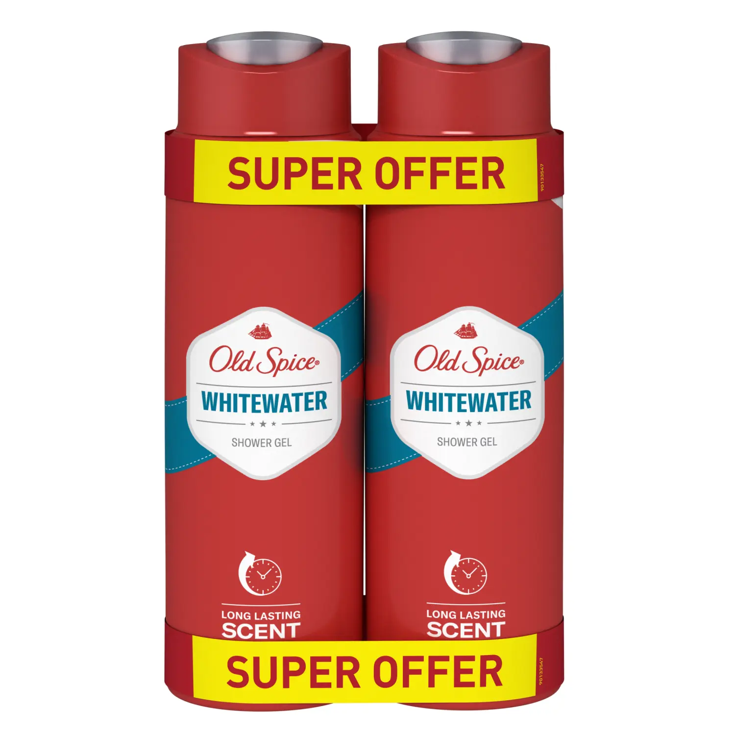 

Old Spice WhiteWater гель для душа для мужчин, 2х400 мл/1 упаковка