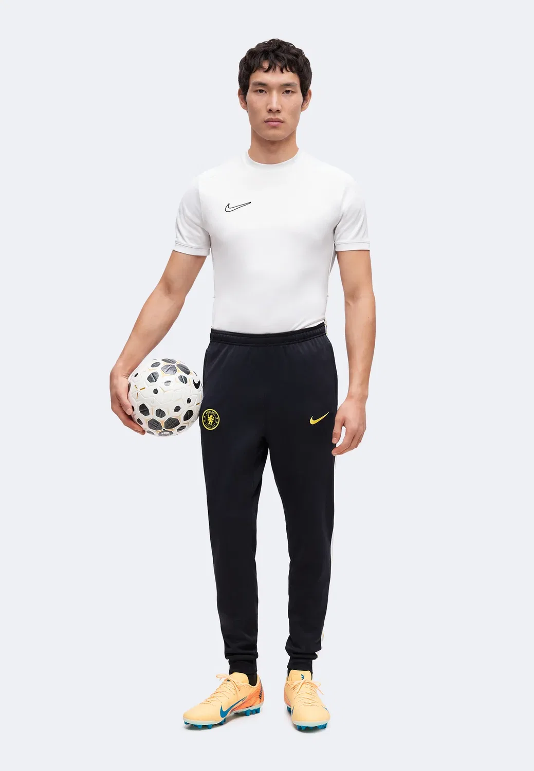 Cfc - спортивные штаны Nike Performance, Pitch Blue/White/Midwest Gold-Coloured — фото 2