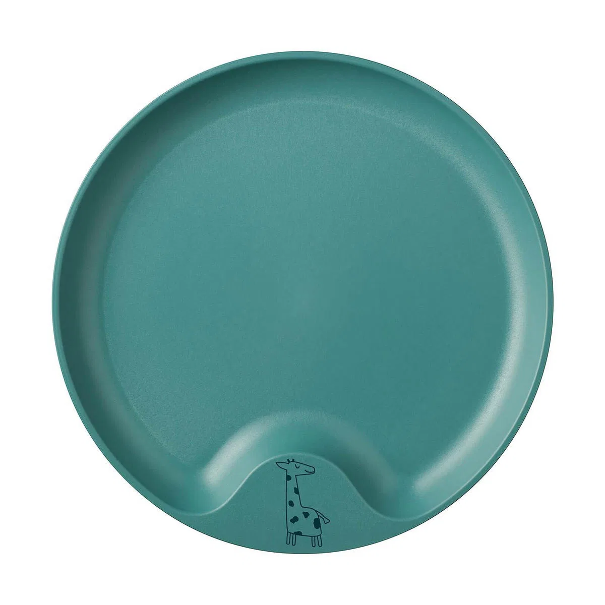 Детская тарелка Mepal Mio, бирюзовая, 22 см, Deep Turquoise