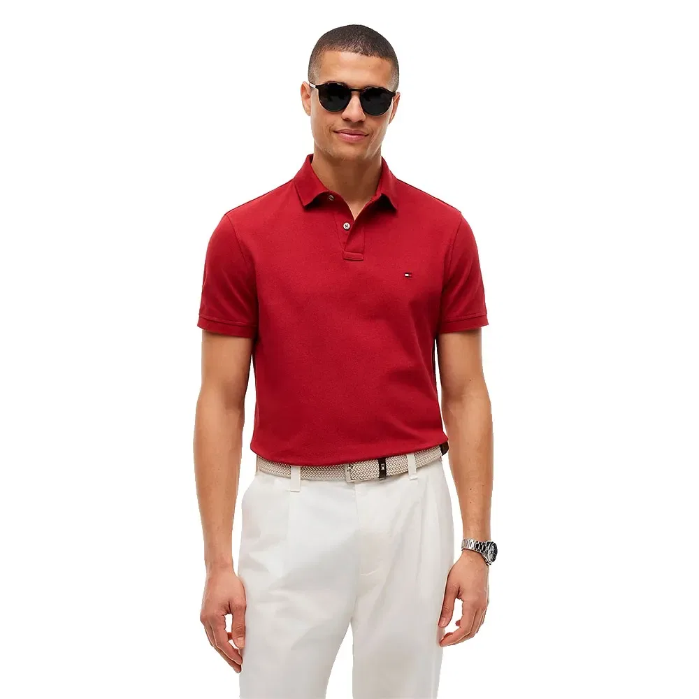 Поло Tommy Hilfiger 1985 Regular Fit, красный