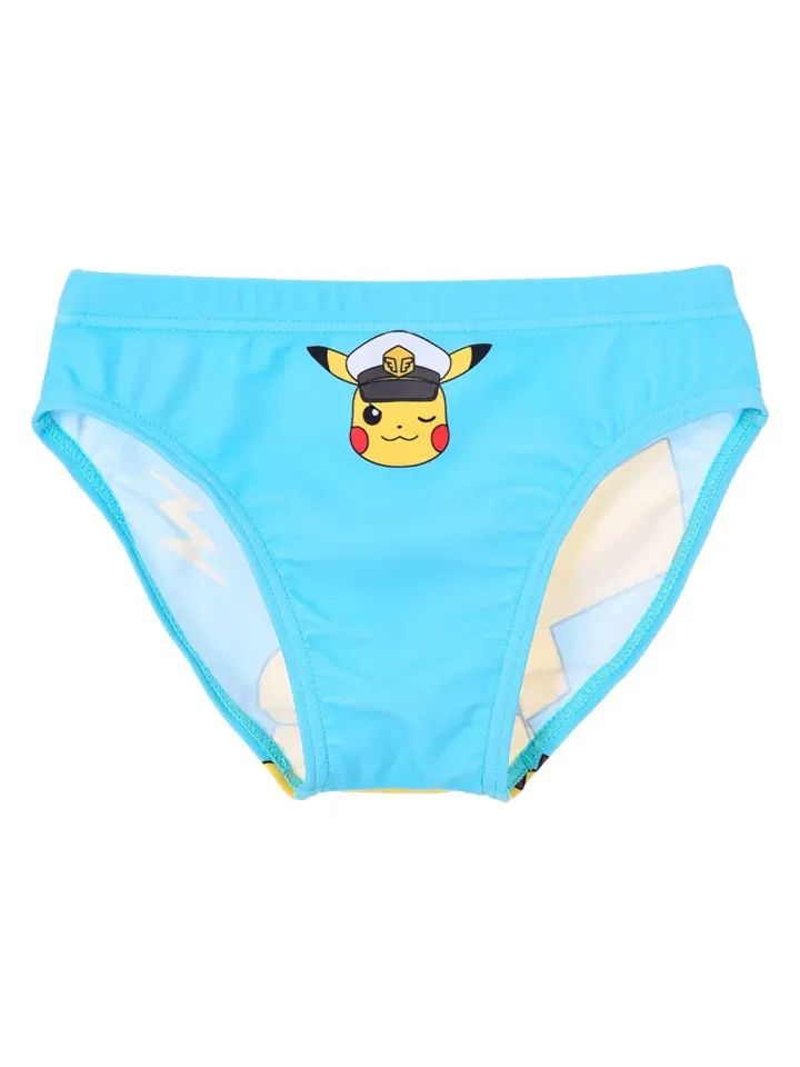 Плавки с принтом Pokémon, светло-синий
