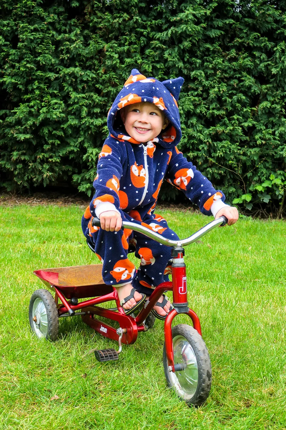 Детский слип из флиса Sleepy fox Fox In A Box, Navy