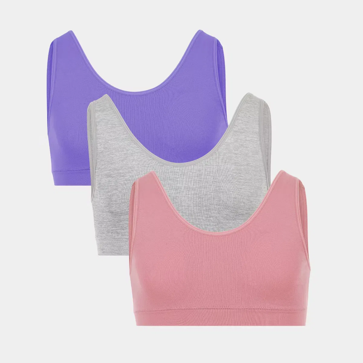 Бюстгальтер без косточек комплект бралеттов Fruit of the Loom, lilac