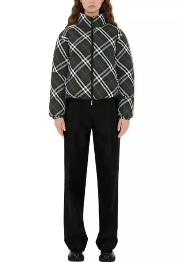 Куртка Burberry Women's Down, зеленый — фото 4