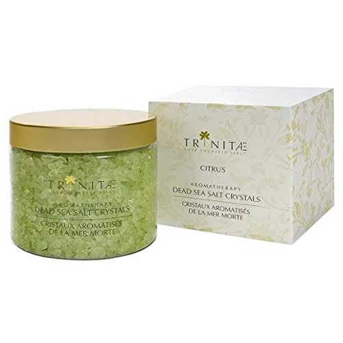 Соль для ванны ароматерапевтическая Trinitae Dead Sea Salt Crystals, 450 г