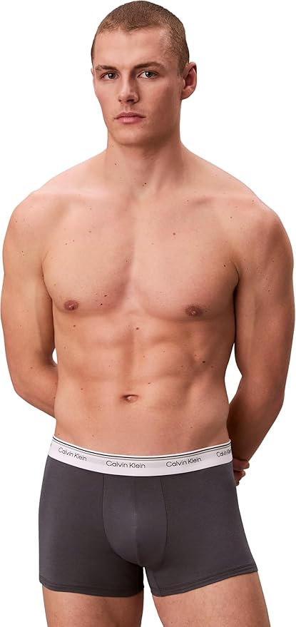 Комплект трусов Calvin Klein Boxer Logo Band, 3 предмета, черный/черный лого — фото 3