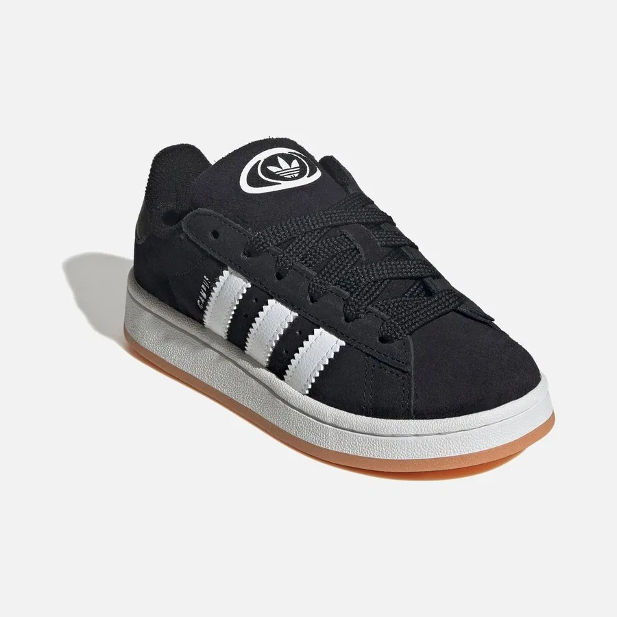 Кроссовки повседневные с эластичным шнурком Originals Campus 00S Elastic Lace adidas, Черный — фото 3