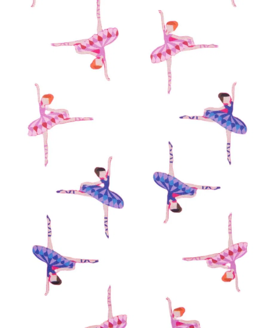 Комплект детских ночных рубашек с кукольной рубашкой, Ballerina Pink Leveret — фото 2
