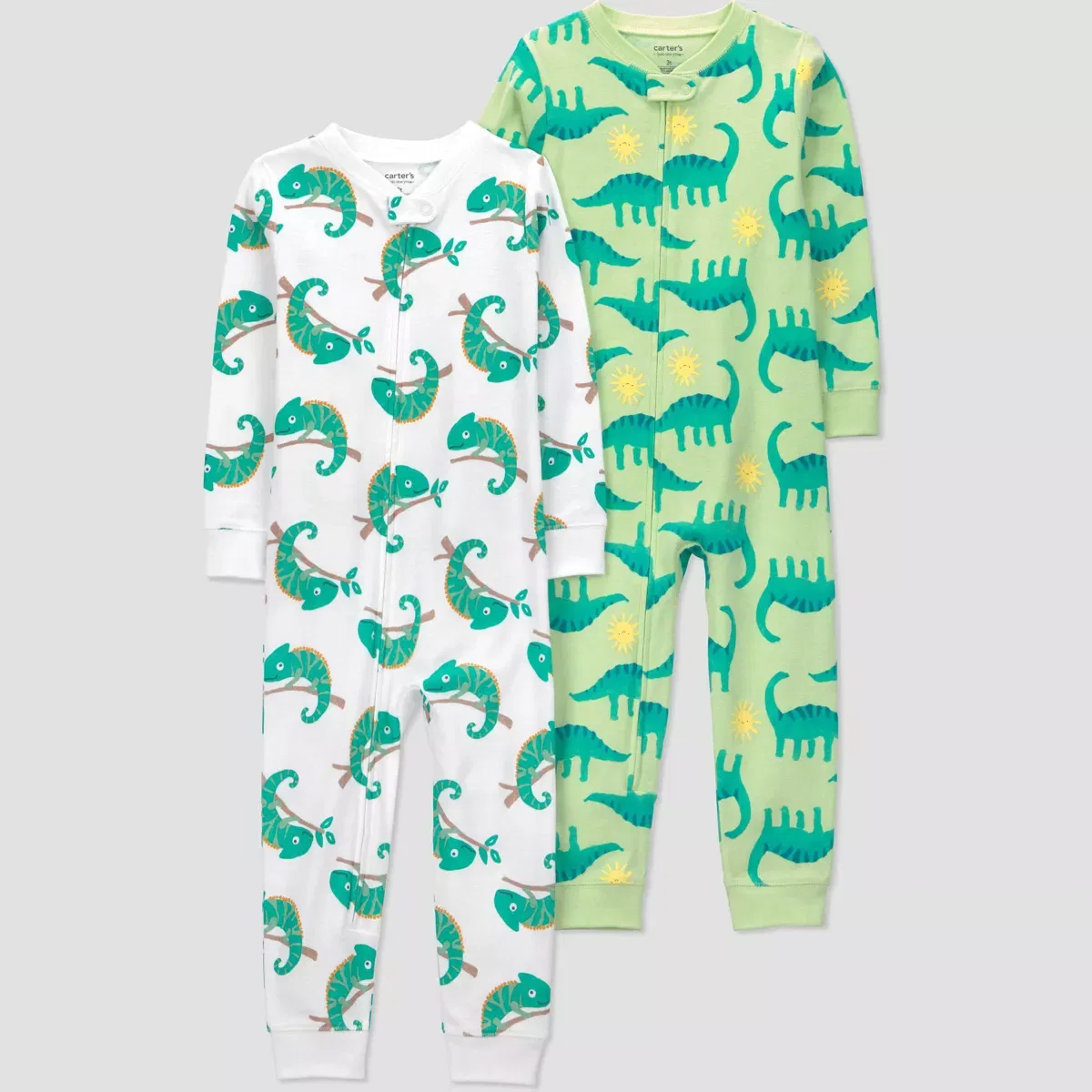 Детский комплект пижам для мальчиков с длинным рукавом Carter's Just One You, Green