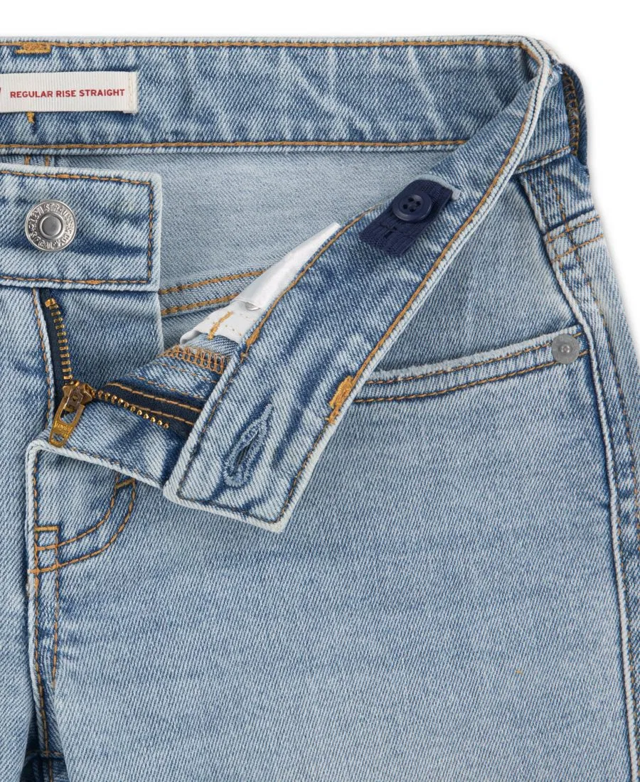 Джинсы прямого кроя с регулируемой талией Levi's, This And That Without Destruction — фото 3